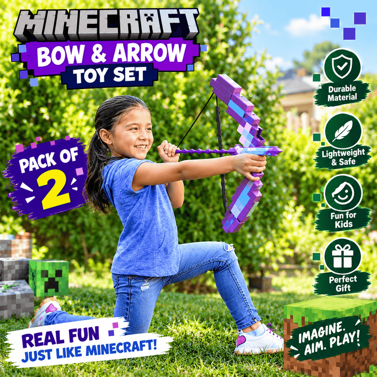 pack-of-2-minecraft-bow-and-arrow