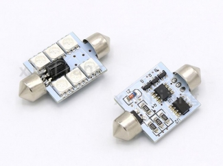 Remote Car Interior Light LED Lamp-Multi Colors