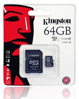 Kingston MICRO SD 64GB Memory Card