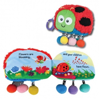 Plush Book - Kids Books - Ladybug