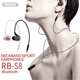 Remax S8 Neckband Sport earphones Bluetooth hand free