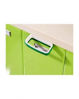 Hanging Kitchen Cabinet Garbage Bags - Green