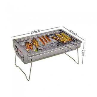 Stainless Steel Foldable BBQ Grill