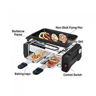 Electric Barbeque Grill With Toaster + Electric frying pan