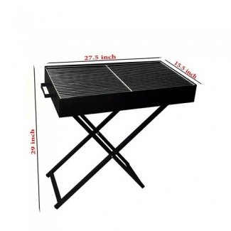 Portable Stainless Steel Charcoal Bbq Grill With Stand