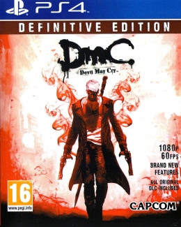 Sony Playstation 4 DVD Dmc Devil May Cry Definitive Edition