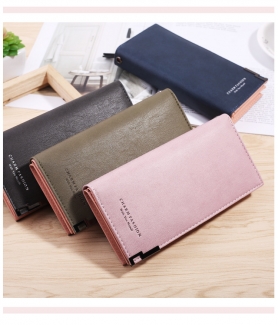 Women Wallet with Metallic Clip G02