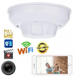 Wifi Camera, Mini Smoke Detector
