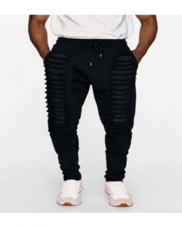 Men's Basic Slim Fit Broken Style Trouser ZR1