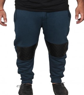 Navy Blue Fleece Basic Fit Trouser for Men BLP - MG-BLP-XS