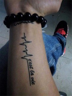 Pack of 3 Flash Waterproof Temporary Tattoo