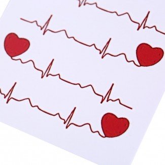 ECG Temporary Tattoo Men And Women