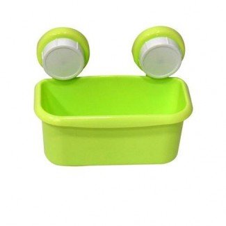 Multicolor Storage Rack Magic Suction Cup - Green