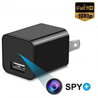 1080P HD Mini USB Wall Charger with Motion Detection 
