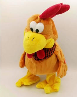 Funny crazy dancing singing will call chicken doll big cock