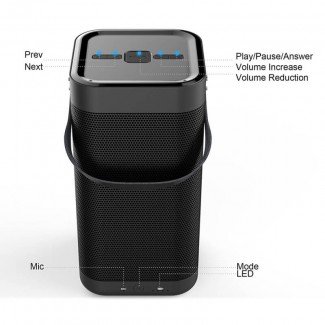 Sardine A9 Bluetooth Speaker Wireless With Mic