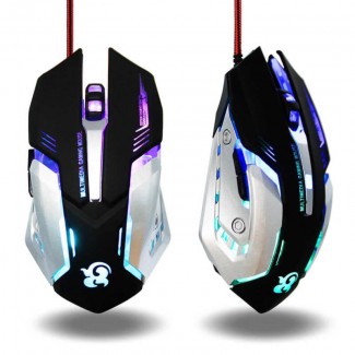 Mouse Optical Gaming C25 USB port Led light color