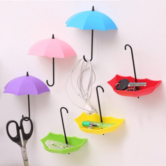 Umbrella Shape Keychain Holder (pack of 3 )