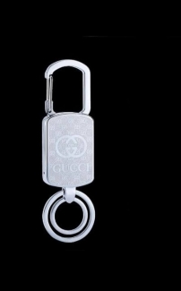 Gucci Key Chain Lighter Silver