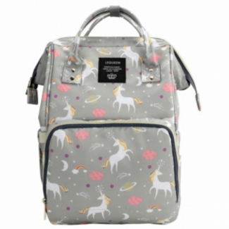 Mummy Bag (Printed Unicorn Grey)