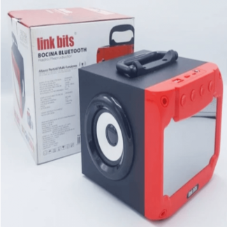 Link Bits Bocina Bluetooth Speaker 3D Light QB-08  