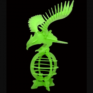 3D Jigsaw Luminous Phoenix Puzzle - Educational Assembling Toy