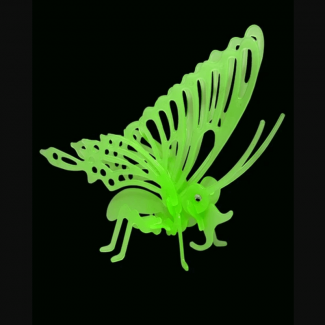 Radium 3D Jigsaw Luminous Butterfly Puzzle - Educational Assembling Toy