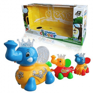 Battery Operated Musical Cute Elephant Clever