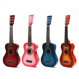 6 Strings Acoustic Guitar 23 Inch Kids guitar Wooden