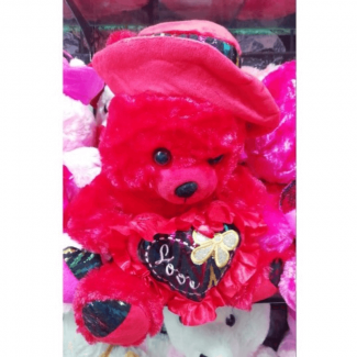 Soft Teddy Bear with Love Heart