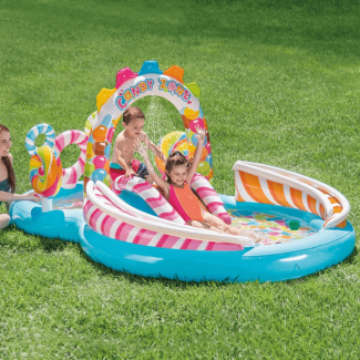 Inflatable Swimming Pool Water Slide 95X191X130cm