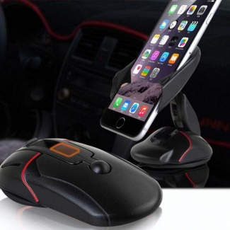 Mouse Shape Car Windshield Dashboard Mount Holder Stand