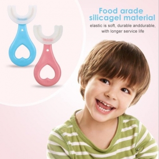 Baby Tooth Brush in U Shaped