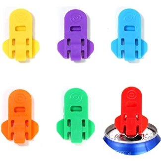 Multipurpose Plastic Mini Tin Opener-Pack of 6