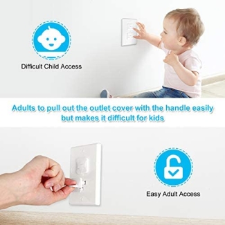Pack of 20 -switch cover baby anti shock plug protector