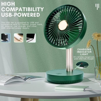 Mini Portable High Speed Usb Rechargeable Fan