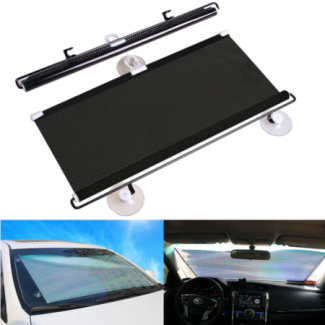Car Font Screen Retractable Sun Shade