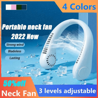 Portable Hanging Neck Fan