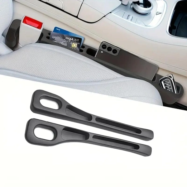 2Pcs Car Seat Gap Filler Organizer