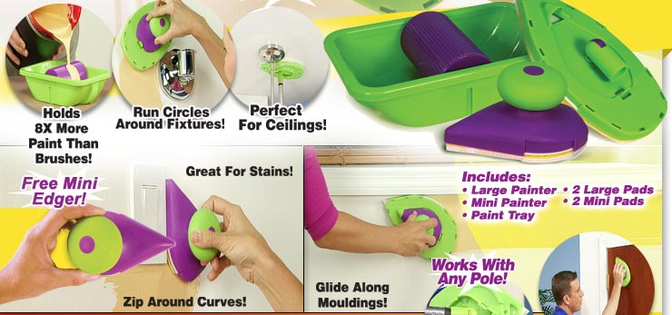 Precision Non-Drip Pad with built-in Edger (6 Pieces)