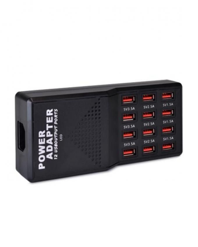 USB FAST CHARGER 12 PORT 12AMP W858