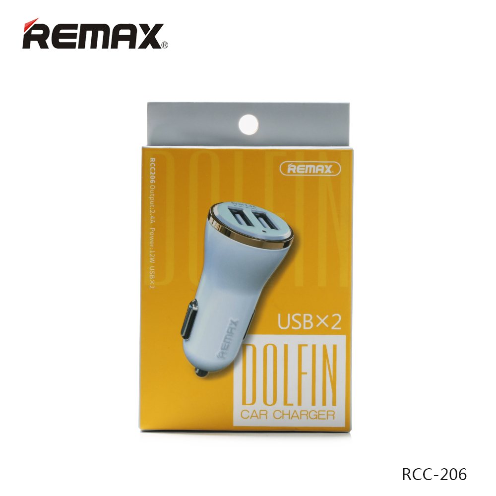 Remax Car Charger Dolfin RCC-206